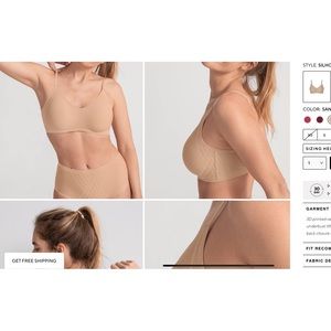 NWOT large honeylove bra